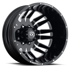 Vision Wheel HD – 401 RIVAL – Black – 20″x8.25″ 122mm – Summer Wheels – 401-2879BMFF